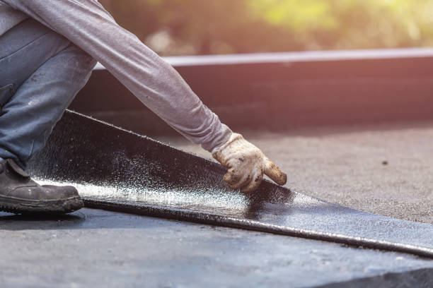Professional Foundation Crack Repair technician working in Maybee, MI